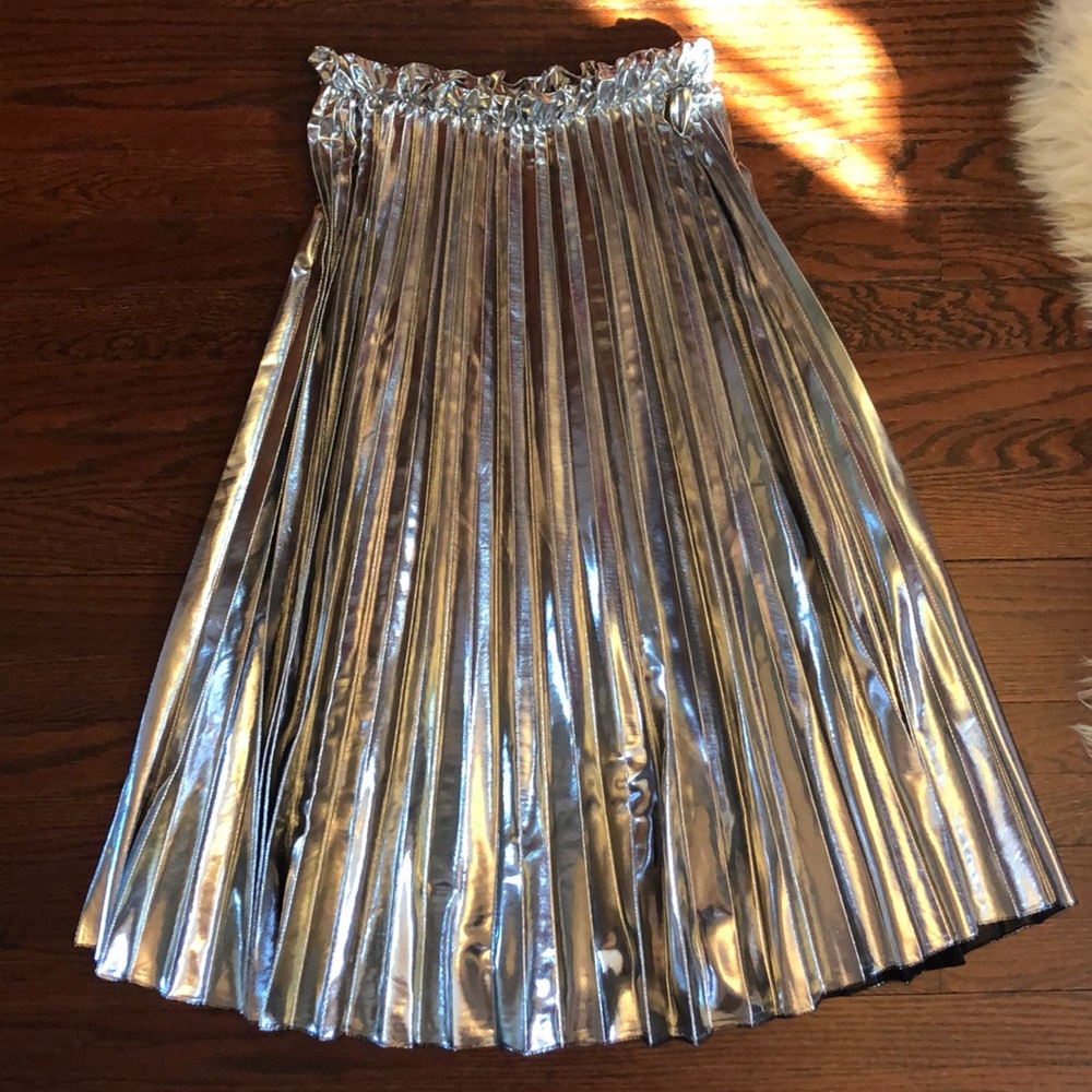 Sans Souci Metallic Midi skirt